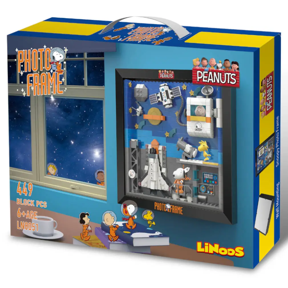 LiNooS Peanuts Bilderrahmen Weltraum • Set LN8051 • SetDB