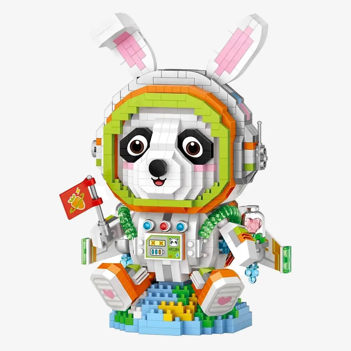 LOZ Panda-Astronaut • DIAMOND BLOCKS • Set 8118 • SetDB