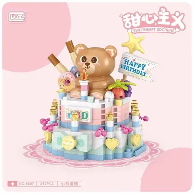 Beary birthday cake