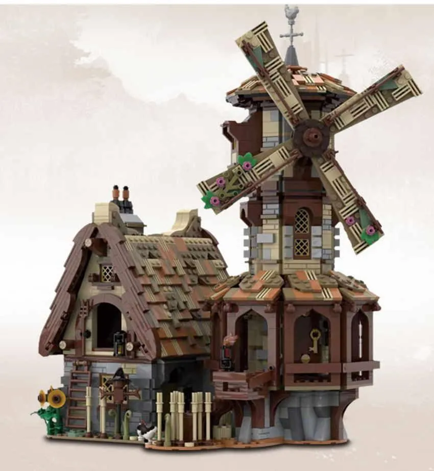 Mork - Mittelalterliche Windmühle | Set 033009