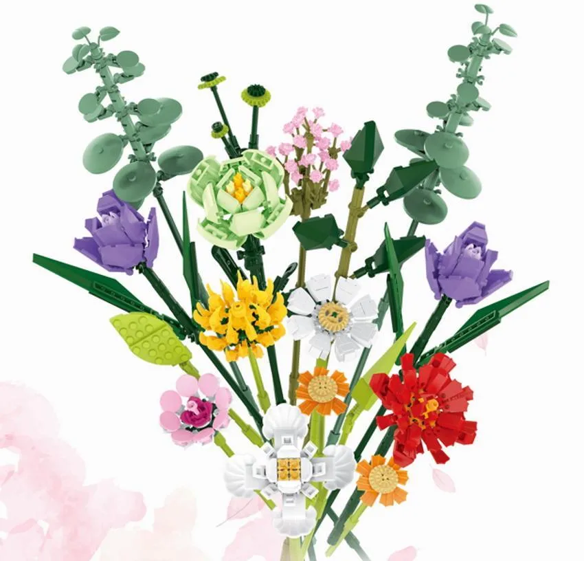 Mork Bouquet of flowers • Set 034004 • SetDB