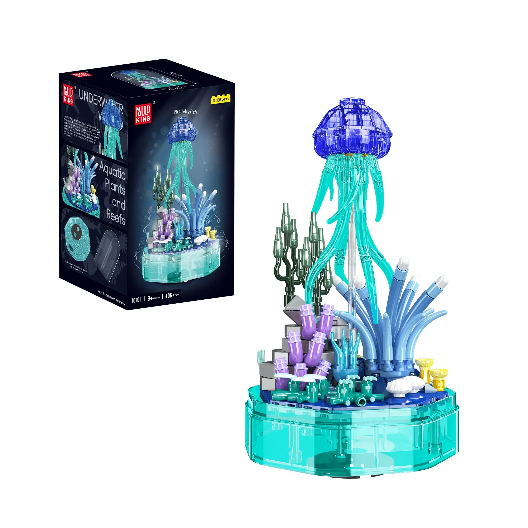 Mould King Jellyfish Music Box • Set 10101 • SetDB