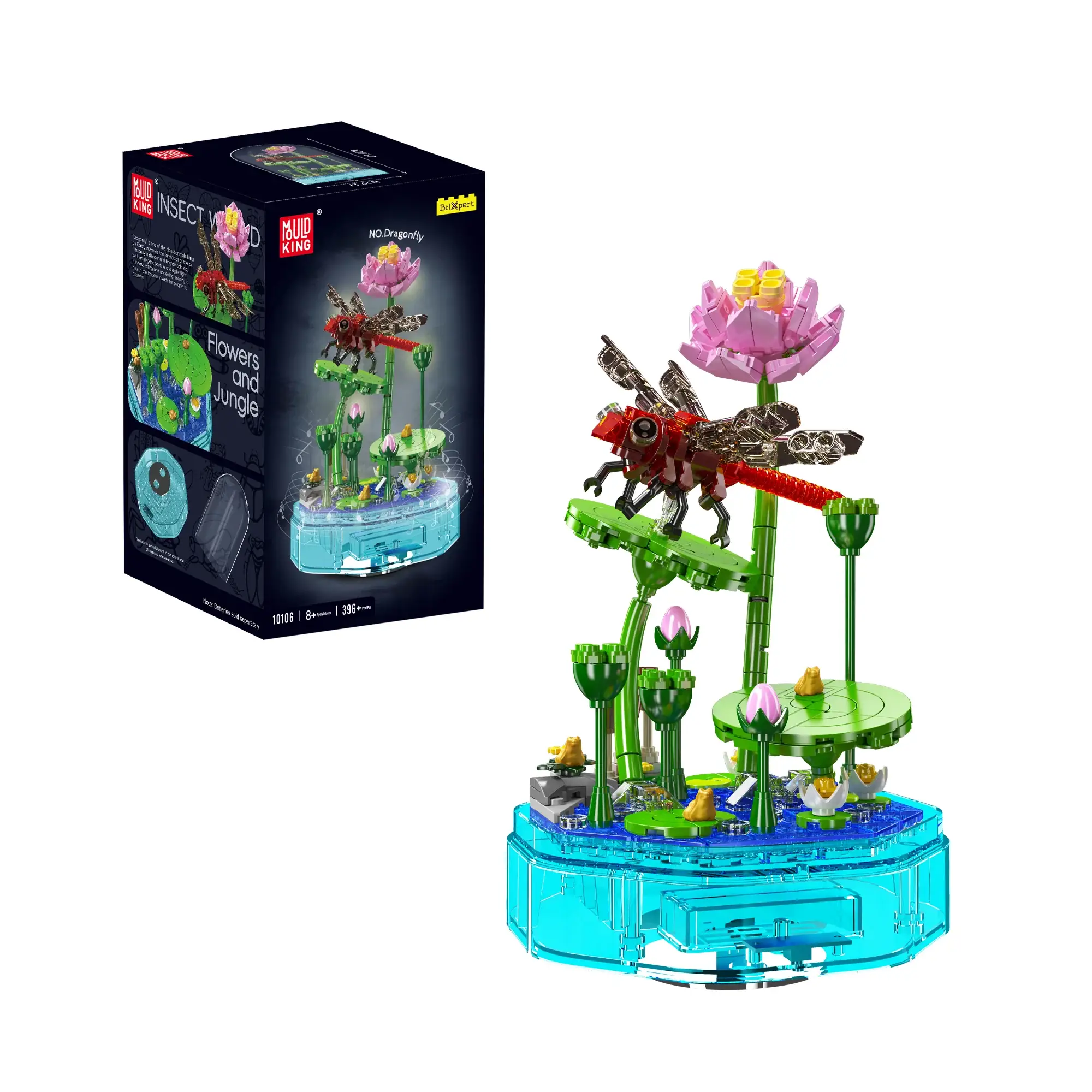 Mould King Dragonfly Music Box • Set 10106 • SetDB 