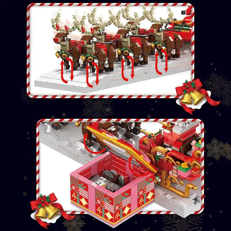 Mould King - Santa Claus Sleigh Car | Set 10154