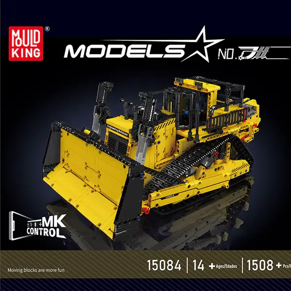 Mould King Bulldozer • Set 15084 • SetDB • Merlins Steine