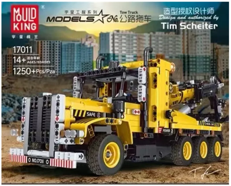 Mould King Tow Truck Set 17011 SetDB Merlins Bricks