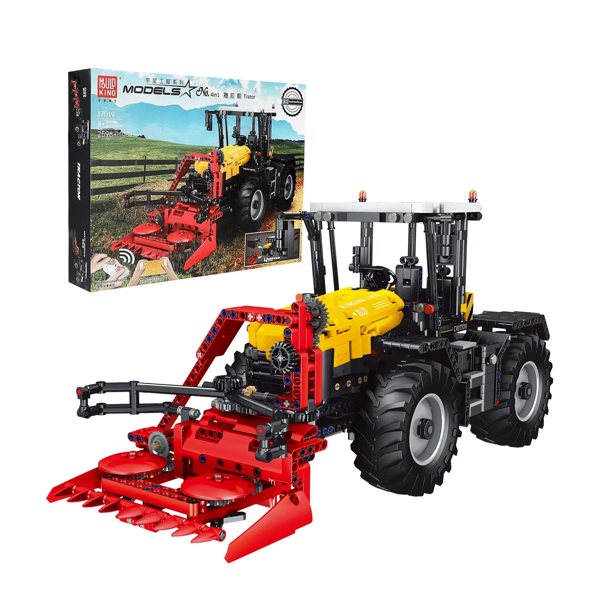 Technic 4-in-1 Tractor yellow Gallery