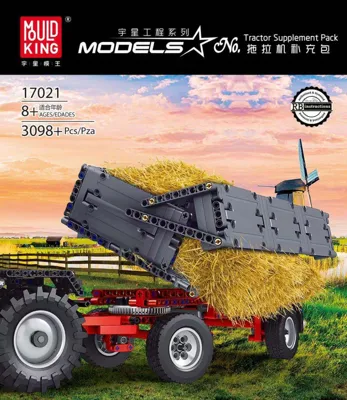 Mould King 17019 4in1 Tractor NO1 Traktor inkl. RC/Fernsteuerung