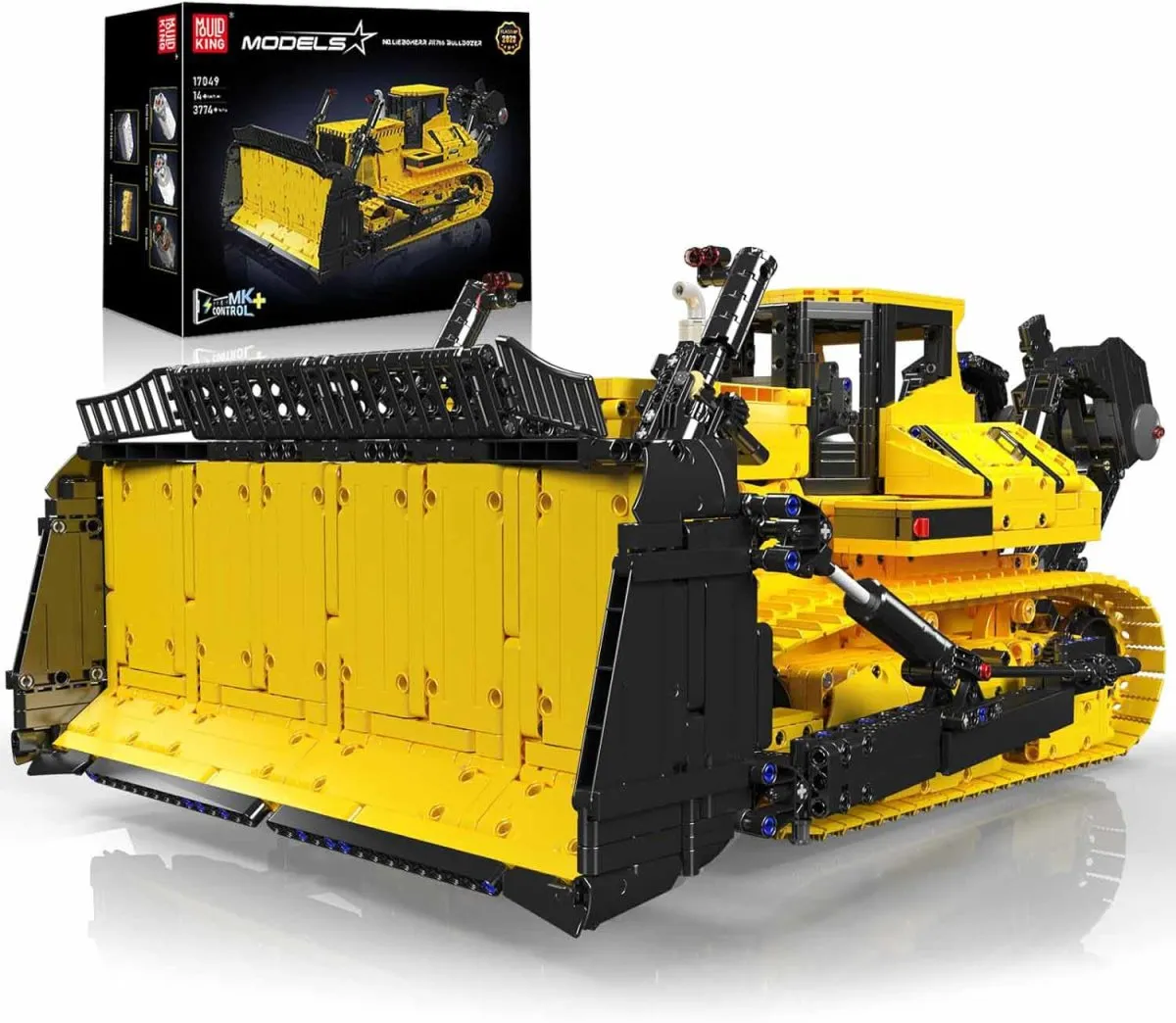 Mould King Bulldozer • Set 17049 • SetDB • Merlins Bricks