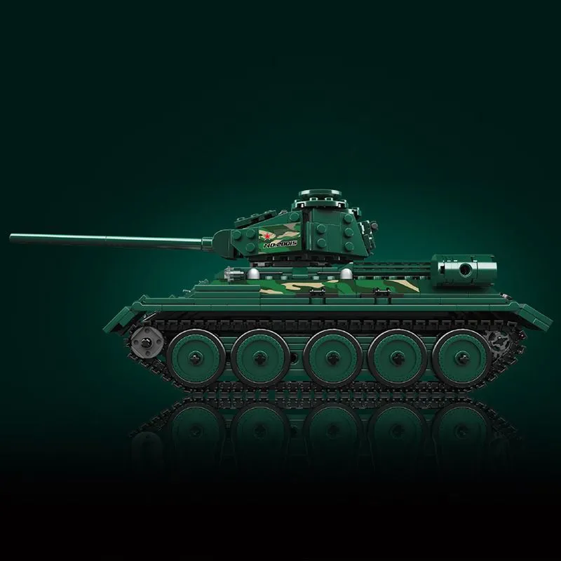 Mould King T-34 Medium Tank • Set 20015 • SetDB 