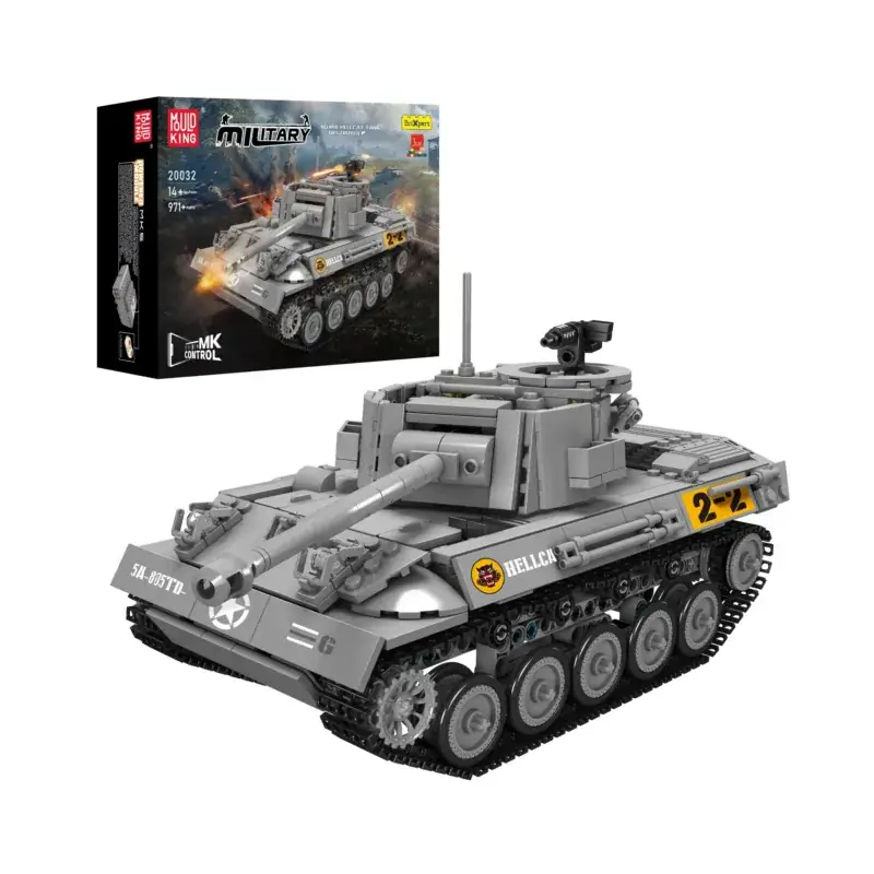 Mould King M18 Hellcat Tank Destroyer • Set 20032 • SetDB