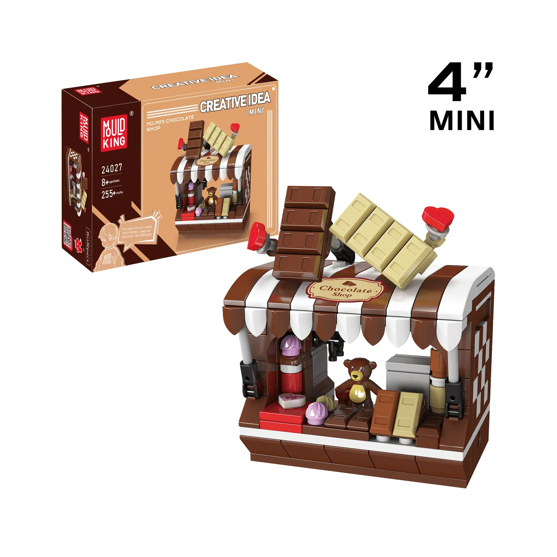 Mould King Chocolate Shop • Set 24027 • SetDB 