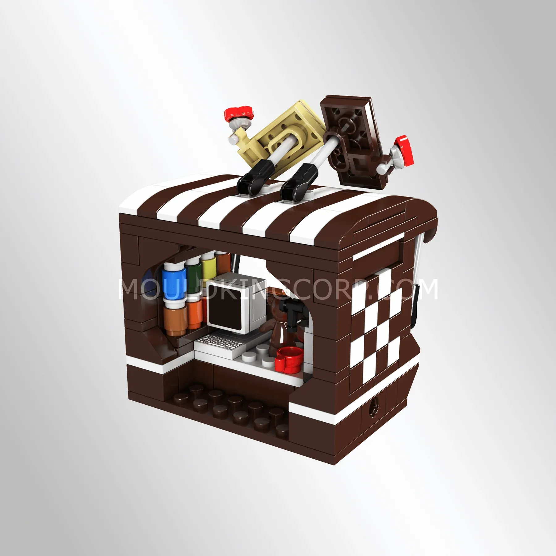 Mould King Chocolate Shop • Set 24027 • SetDB