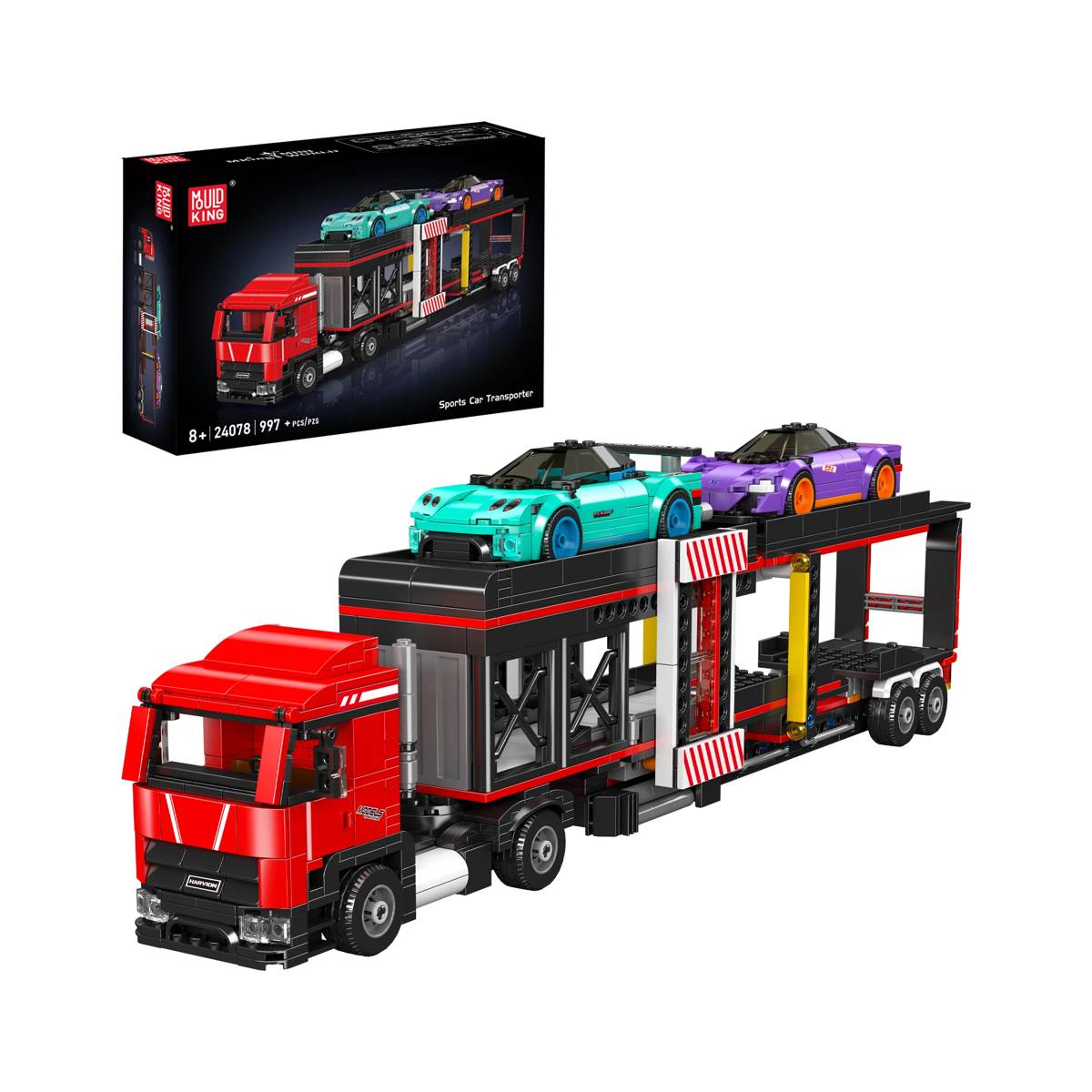Mould King Set Di Costruzioni Camion 24078 (997 Pezzi) – Kit Modellismo Per Bambini E Adulti