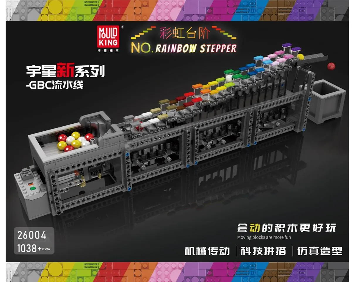 Mould King - Rainbow Stepper | Set 26004