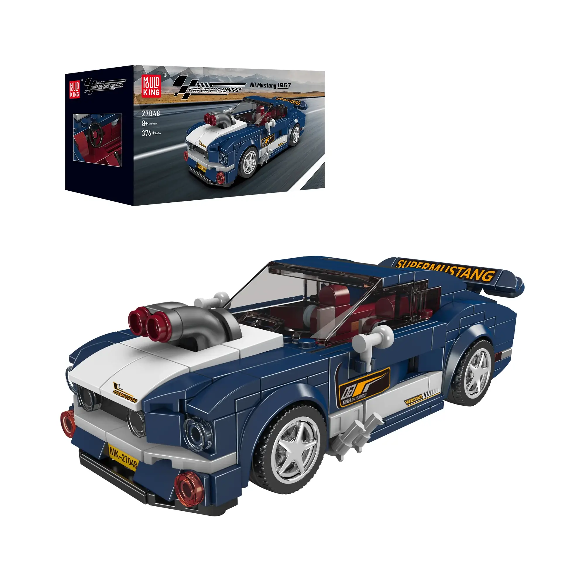 Mould King Mustang 1967 • Set 27048 • SetDB • Merlins Steine