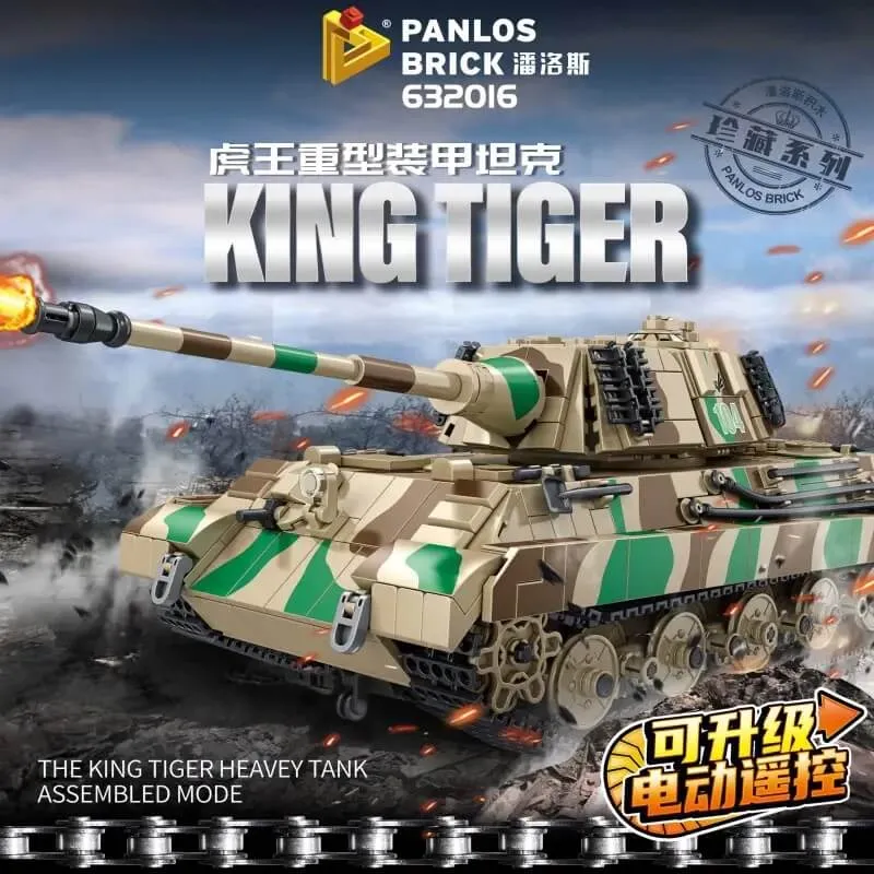 Panlos - Schwerer Königstiger-Panzer | Set 632016