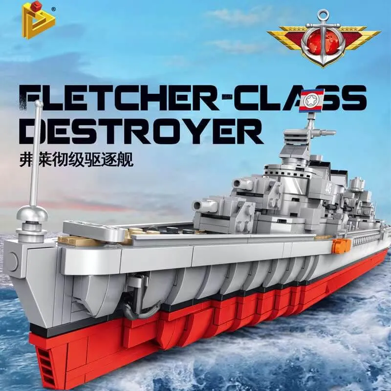 Panlos - Zerstörer der Fletcher-Klasse | Set 637006