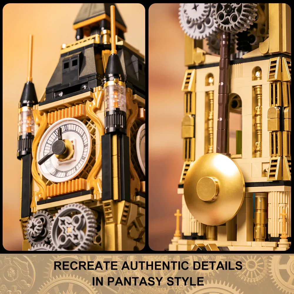 Pantasy Steampunk Series-Clock Tower Park • Set 85008