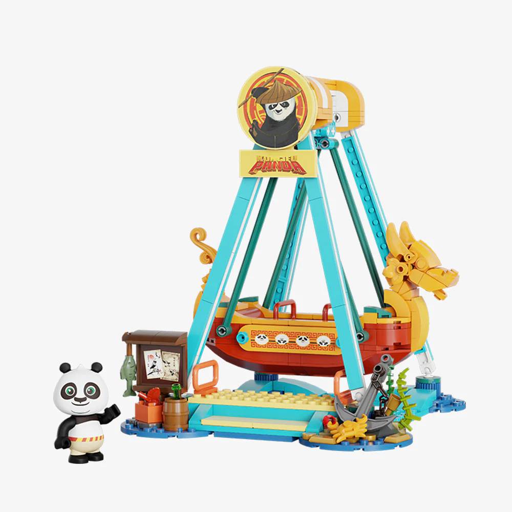 Pantasy Kung Fu Panda Adventure Park · Pirate ship ride