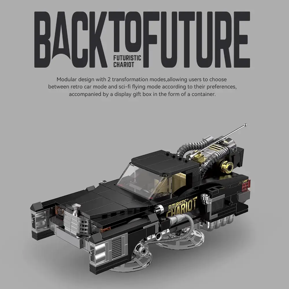 Happy Build Back To Future Futuristic Chariot • Set PB8827