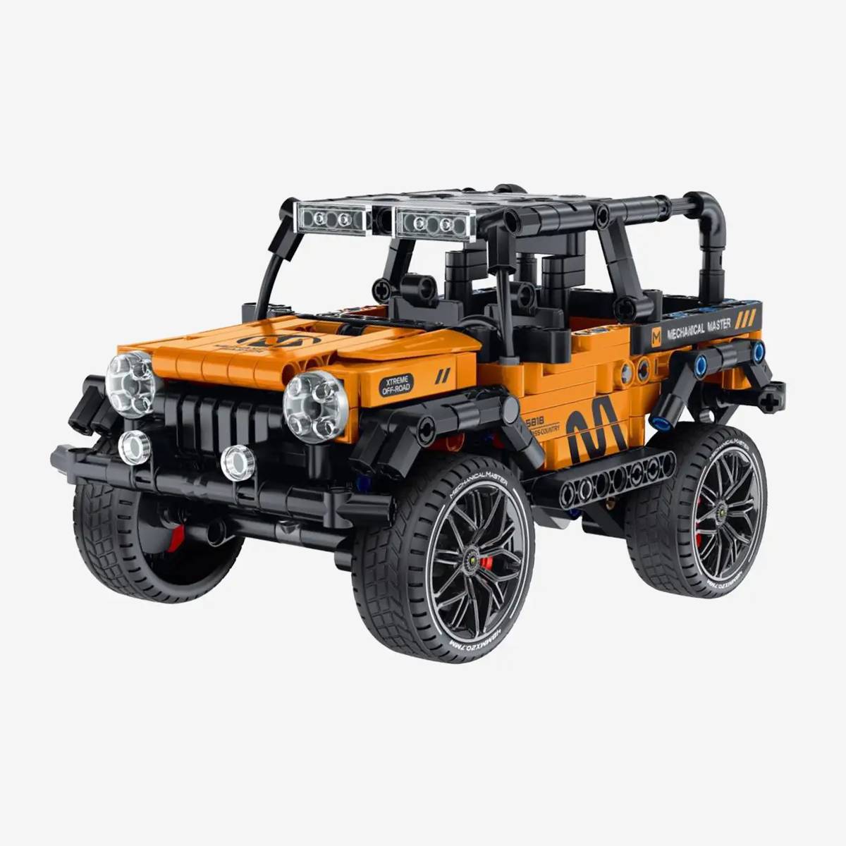 Qihui SUV in orange • Set 5818 • SetDB • Merlins Steine