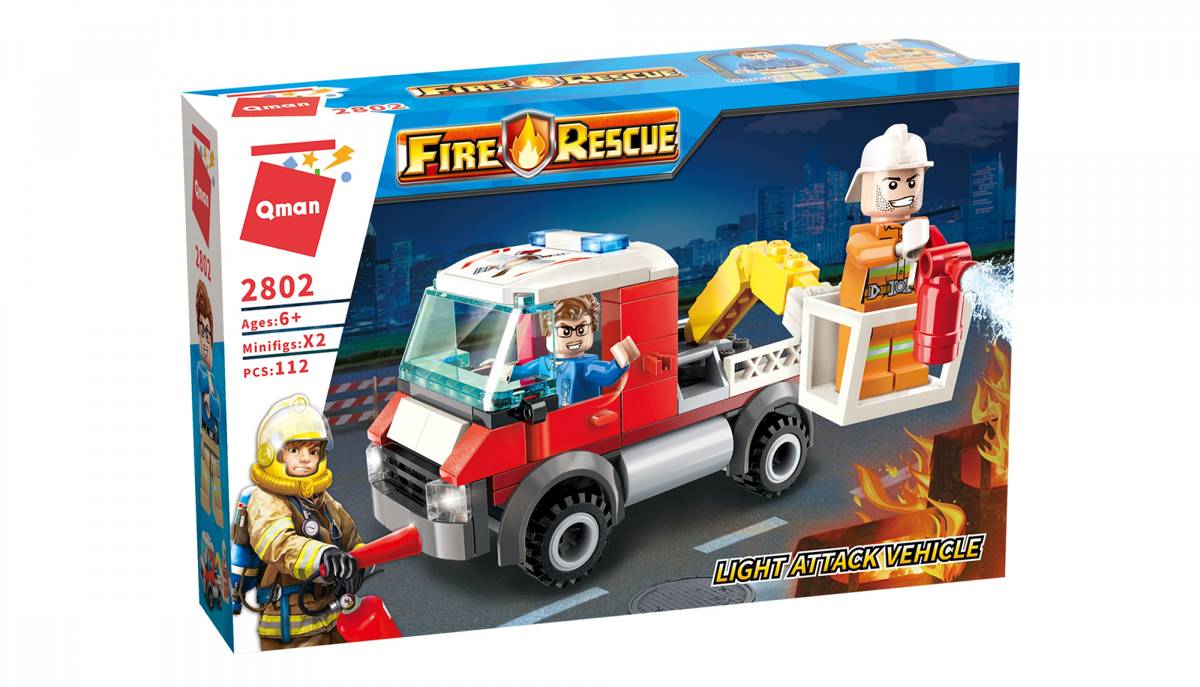Qman Light Attack Vehicle • Set 2802 • SetDB