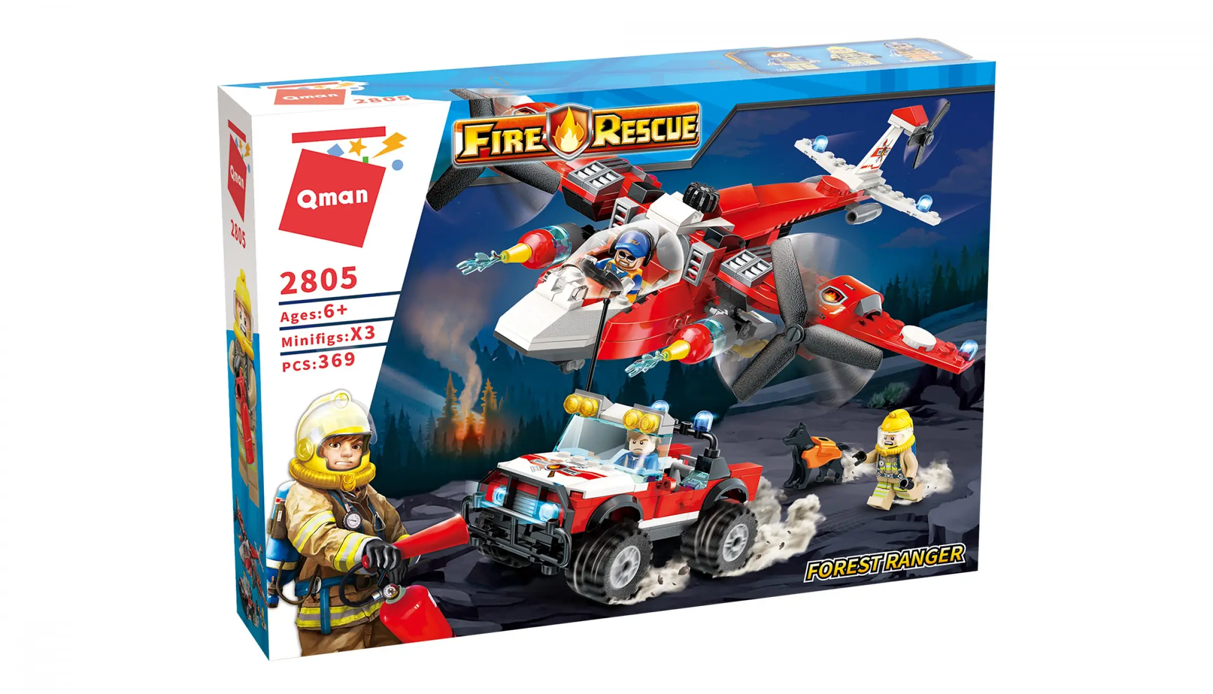 Qman Forest Ranger • Set 2805 • SetDB • Merlins Steine