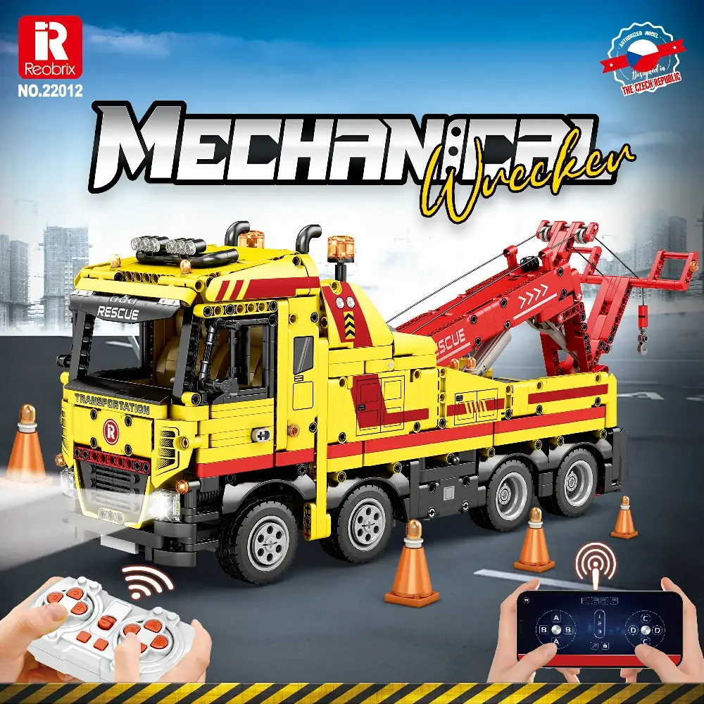 6 En 1 Juego De Construcción De Camión De Policía De La Ciudad, 6 En 1 Juego De Construcción De