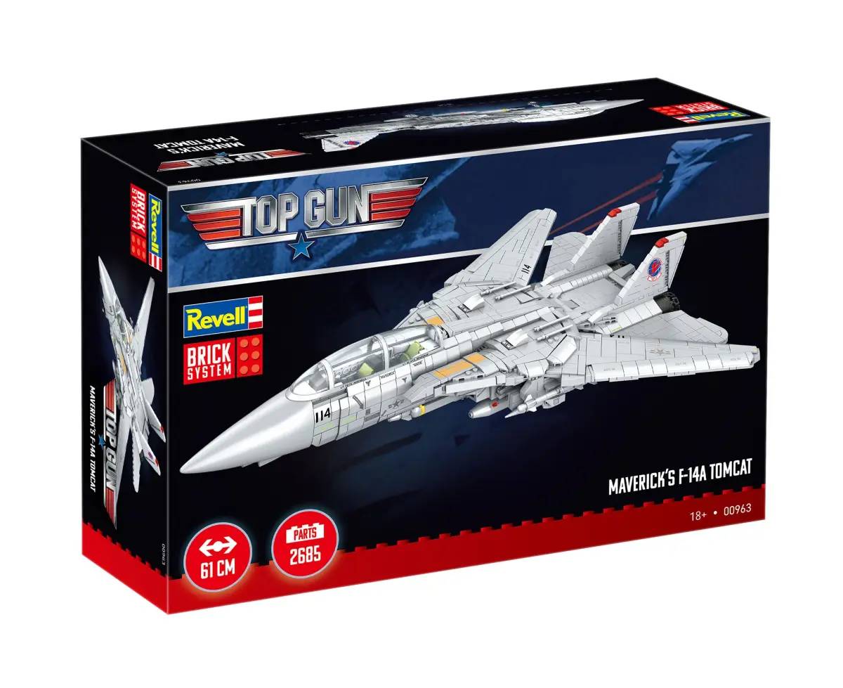Top Gun Set Revell System Maverick's F-14A Tomcat Top Gun