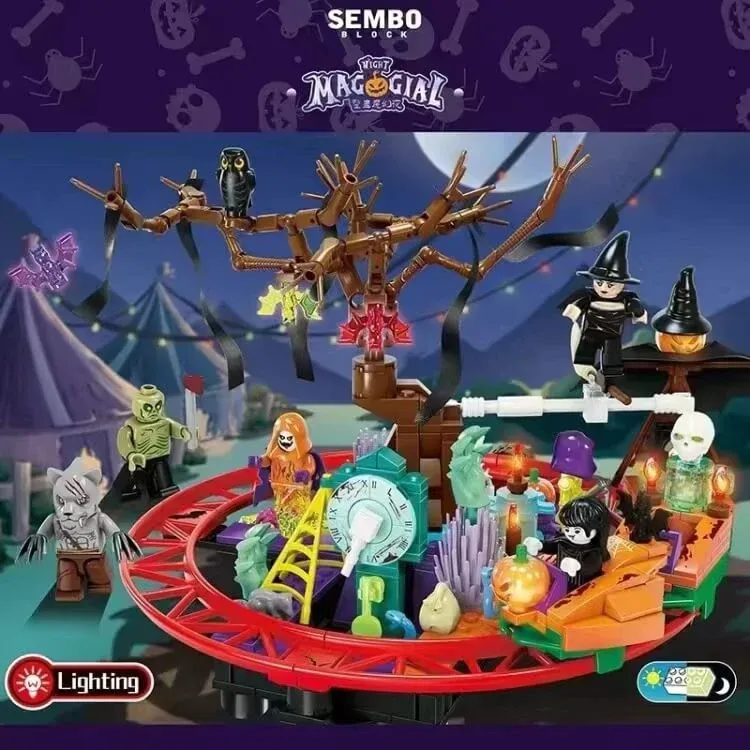 Sembo - Tricky Magic Night: Zugparadies | Set 605022