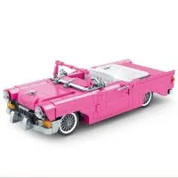 Sembo - Vintage car in pink | Set 8404