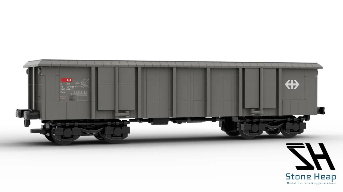 Stone Heap Eaos Offener Güterwagen • Set SH-3011 • SetDB