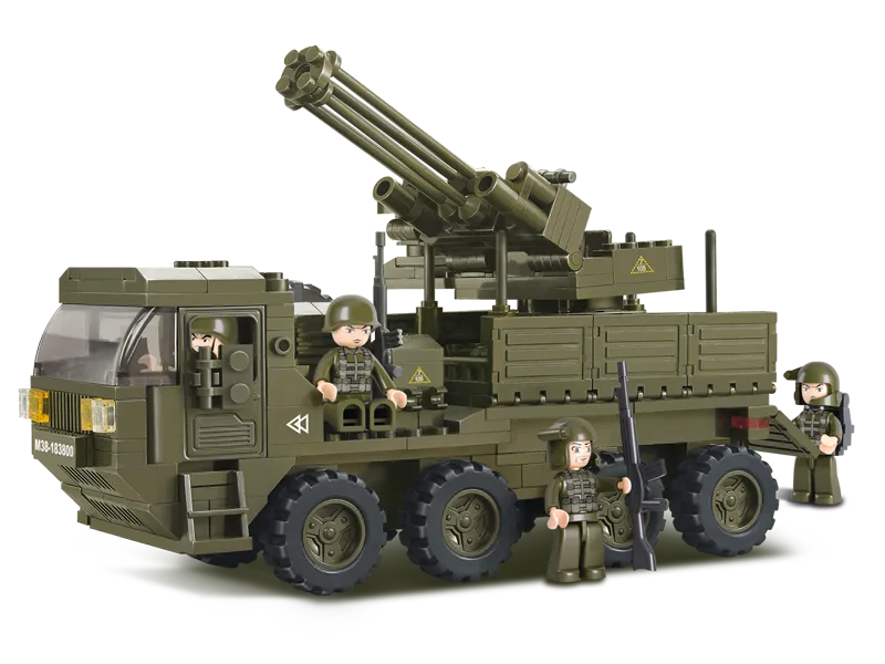 Sluban - Army Militärfahrzeug Lkw | Set M38-B0302
