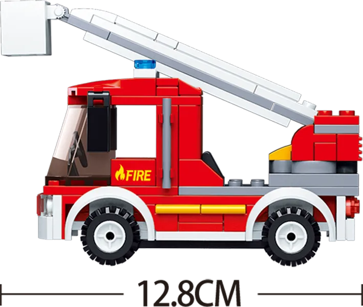 Sluban Small Fire Truck • Set M38-B0632 • SetDB