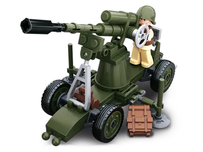 Sluban German Army Rocket gun M38-B0680A