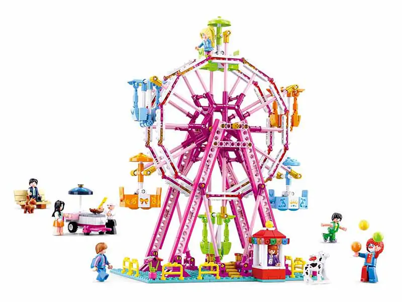 Lego ferris wheel discount dimensions