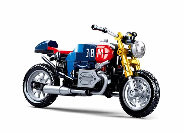 Sluban - Cafe Racer Motorcycle | Set M38-B0958