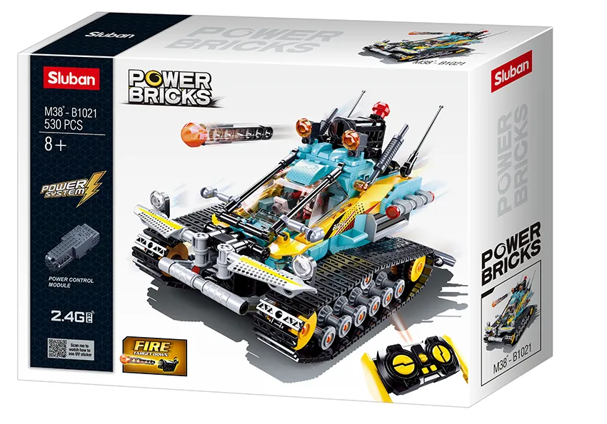 Sluban Scorpio Scout Car R/C • Set M38-B1021 • SetDB 