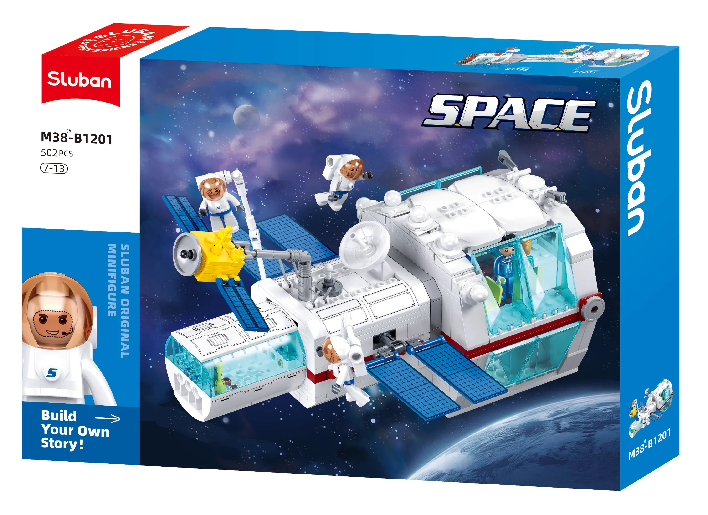 Sluban Station Core Module • Set M38-B1201 • SetDB