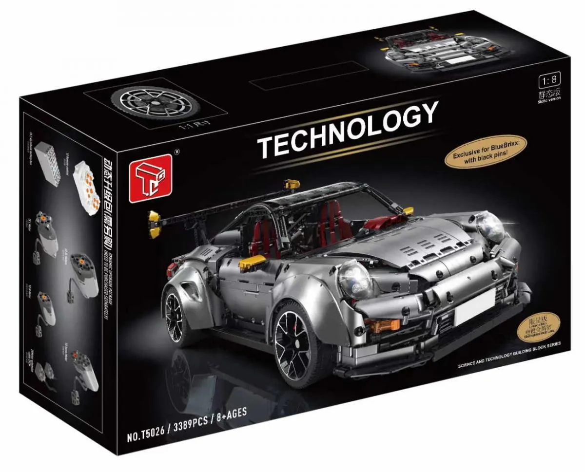 TaiGaoLe Super sports car in grey metalic • Set T5026