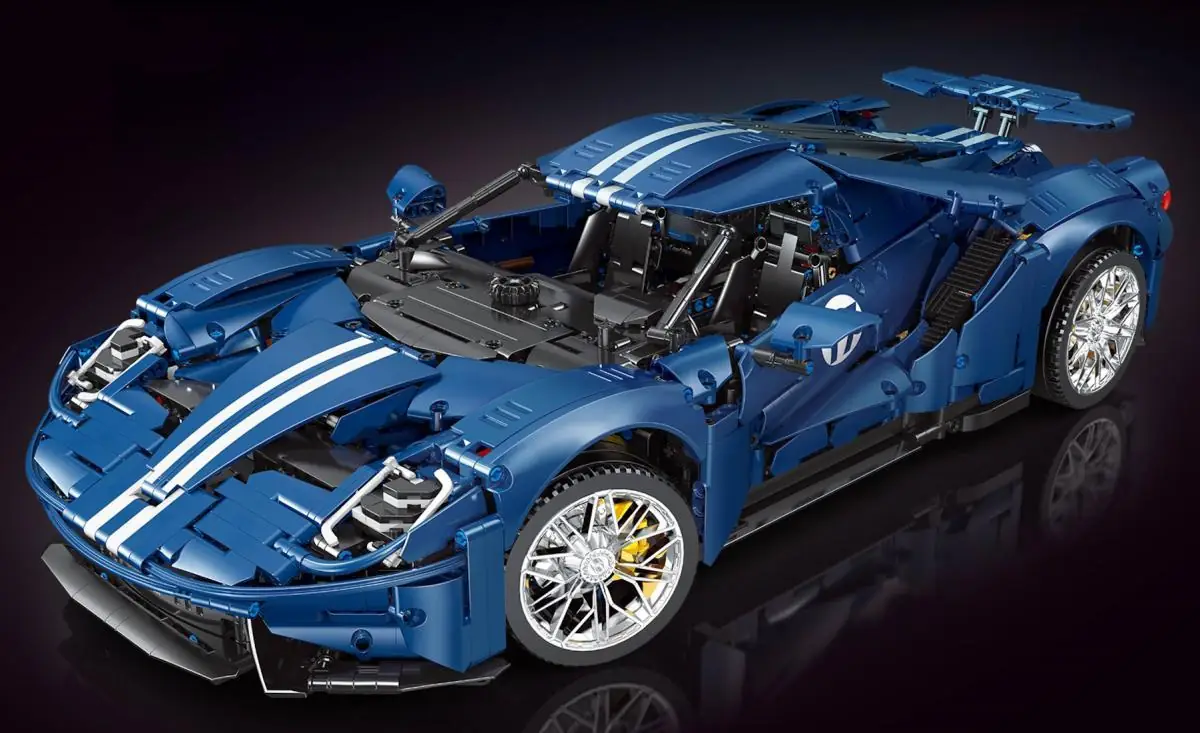 TaiGaoLe Super sports car in blue • Set T5042 • SetDB