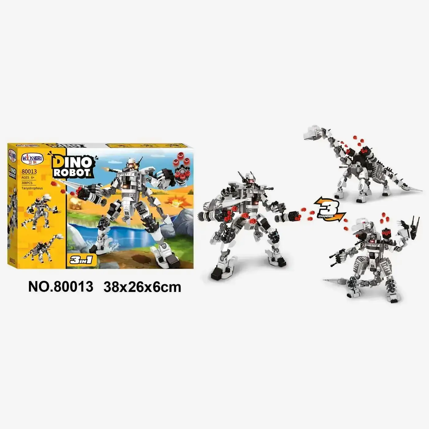 Winner Tanystropheus • Set 80013 • SetDB • Merlins Steine