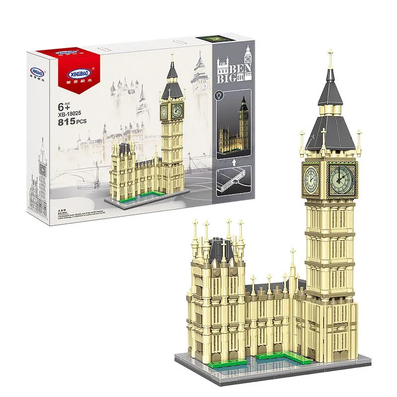 Xingbao Big Ben • Set XB-18025 • SetDB • Merlins Steine