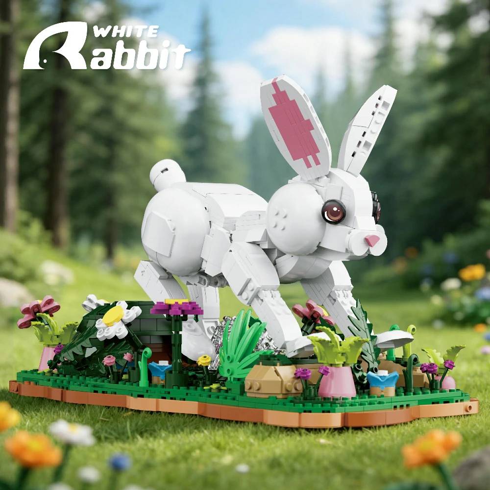 Xbert White Rabbit • Set 66255 • SetDB • Merlins Steine