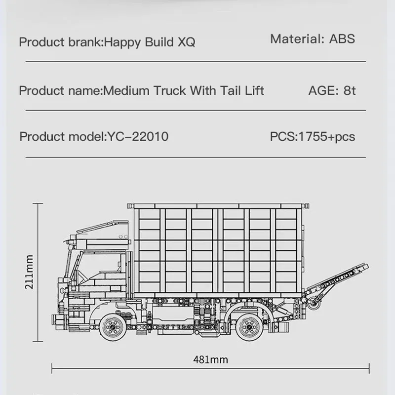 Medium Truck With Tail Lift Gallery