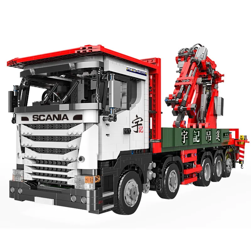 Happy Build Crane Lorry Set YC GC007 SetDB