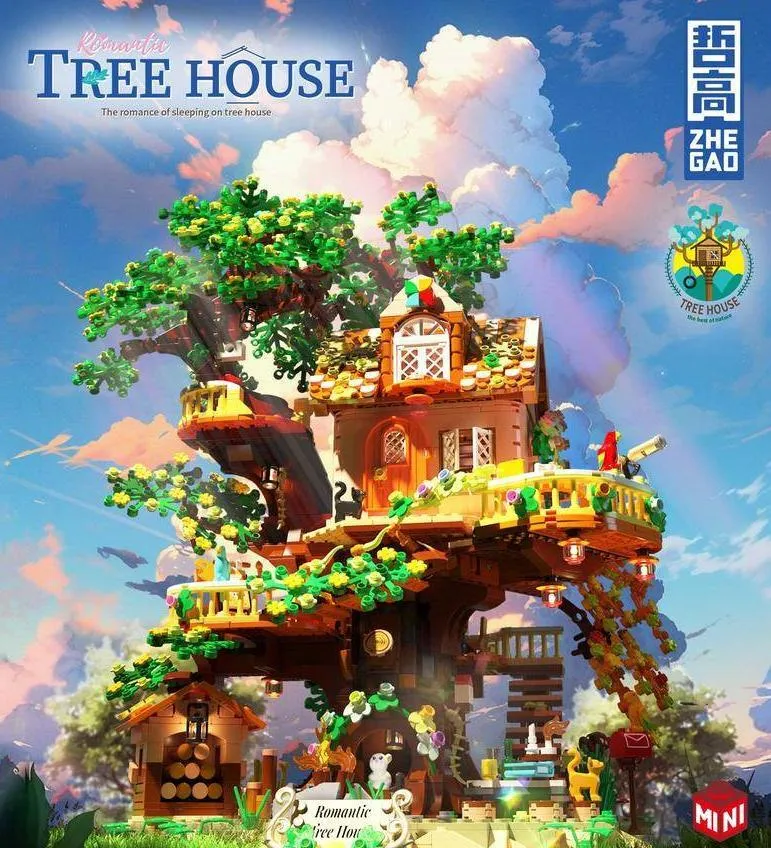 ZHEGAO Tree House • MINI BLOCKS • Set 612010 • SetDB
