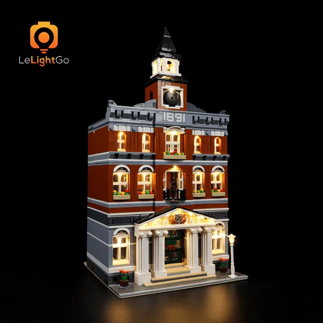LEGO Creator Rathaus • Set 10224 • SetDB • Merlins Steine
