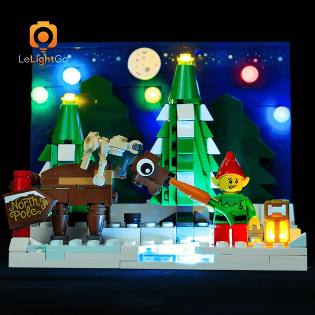 LEGO Holiday des Weihnachtsmanns • Set 40484